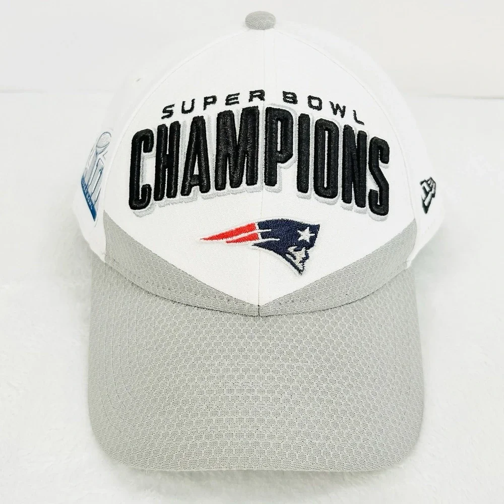 New Era New England Patriots Super Bowl 53 Champs 9FORTY Hat Cap Adjustable Snap